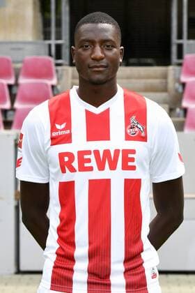 Fußball, GER, 1.BL, Porträttermin 2017 2018, 1. FC Köln, Sehrou Guirassy (FC Köln). Einzelbild, Portrait, Porträt.