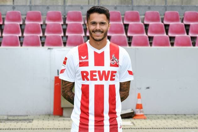 Fußball, GER, 1.BL, Porträttermin 2017 2018, 1. FC Köln, Leonardo Bittencourt (FC Köln). Einzelbild, Portrait, Porträt.