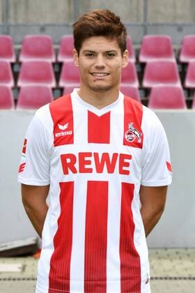 Fußball, GER, 1.BL, Porträttermin 2017 2018, 1. FC Köln, Jorge Mere (FC Köln). Einzelbild, Portrait, Porträt.
