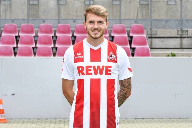 Fußball, GER, 1.BL, Porträttermin 2017 2018, 1. FC Köln, Jannes Horn (FC Köln). Einzelbild, Portrait, Porträt.
