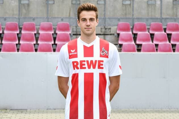 Fußball, GER, 1.BL, Porträttermin 2017 2018, 1. FC Köln, Lukas Klünter (FC Köln). Einzelbild, Portrait, Porträt.