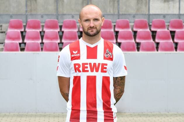 Fußball, GER, 1.BL, Porträttermin 2017 2018, 1. FC Köln, Konstantin Rausch (FC Köln). Einzelbild, Portrait, Porträt.