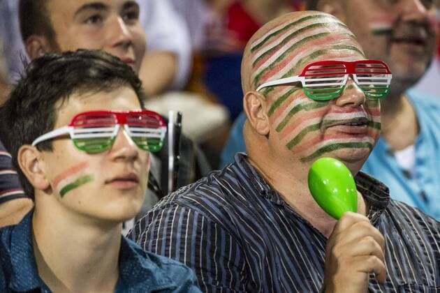 Quarterfinal WaterPolo Women s Hungary HUN (White Cup) Vs Canada CAN (Blue Cup) Supporter Hungary Day 11 24 07 2017 XVII FINA World Championships Aquatics City Park - Varosliget Lake Budapest Hungary Photo Pasquale Mesiano Deepbluemedia Insidefoto pasqualexmesiano