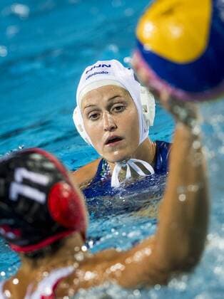 Quarterfinal WaterPolo Women s Hungary HUN (White Cup) Vs Canada CAN (Blue Cup) 2 Dora Czigany HUN Hungary Day 11 24 07 2017 XVII FINA World Championships Aquatics City Park - Varosliget Lake Budapest Hungary Photo Pasquale Mesiano Deepbluemedia Insidefoto pasqualexmesiano