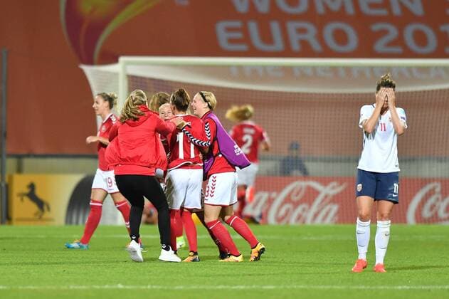 Jubel, Freuen, celebrate, happy, cheer , Goal Celebration Dänemark, Fussball, UEFA Women s EURO 2017, Norwegen - Dänemark, xmkx