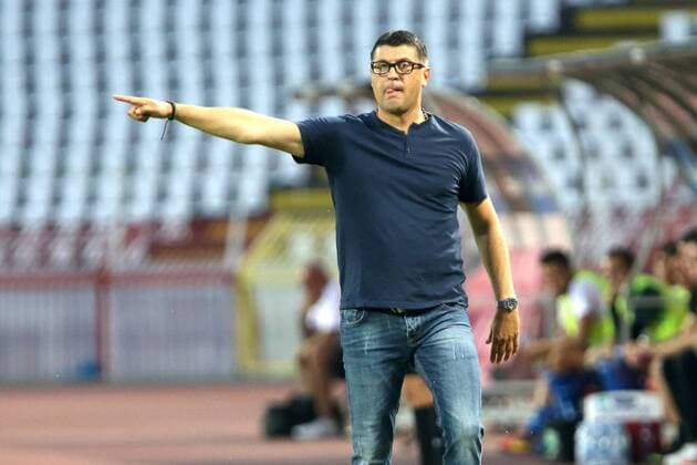 VLADAN MILOJEVIC trener fudbalera Crvene zvezde na utakmici Superlige Prvenstva Srbije protiv Radnickog Nis na stadionu Rajka Mitica, Beograd, 23.07.2017. godine MarkoxMetlas 