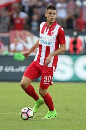 VUJADIN SAVIC fudbaler Crvene zvezde na utakmici Superlige Prvenstva Srbije protiv Radnickog Nis na stadionu Rajka Mitica, Beograd, 23.07.2017. godine MarkoxMetlas 