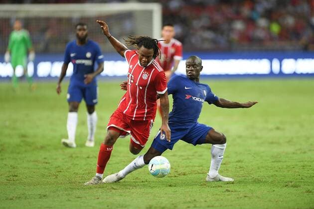 FC BAYERN, Renato Sanches, CHELSEA FC VS FC BAYERN 25 July 2017: 2017 INTERNATIONAL CHAMPIONS CUP SINGAPORE at National Stadium in Singapore. Noxthirdxpartyxsales  (ldta001880)
