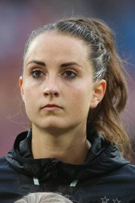 Sara Dabritz of Germany women during the UEFA WEURO 2017 Group B group stage match between Russia and Germany at the Galgenwaard Stadium on July 25, 2017 in Utrecht, The Netherlands Women: Russia v Germany UEFA WEURO 2017 2017 2018 xVIxVIxImagesx xTomxBodexMultimediaxIVx 8314221