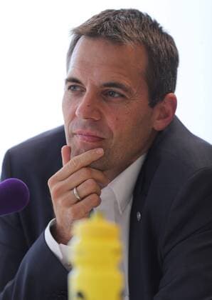 SOCCER - UEFA EL quali, A.Wien vs Limassol, preview VIENNA,AUSTRIA,26.JUL.17 - SOCCER - UEFA Europa League qualification, FK Austria Wien vs AEL Limassol, preview, press conference PK Pressekonferenz A.Wien. Image shows manager Markus Kraetschmer (A.Wien). GEPAxpictures xChristianxOrt