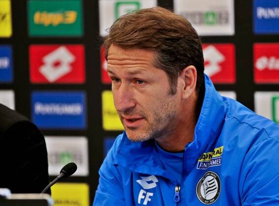 SOCCER - UEFA EL quali, Sturm vs Fenerbahce, preview GRAZ,AUSTRIA,26.JUL.17 - SOCCER - UEFA Europa League qualification, SK Sturm Graz vs Fenerbahce Istanbul, preview, press conference PK Pressekonferenz Sturm. Image shows head coach Franco Foda (Sturm). GEPAxpictures xHansxOberlaender