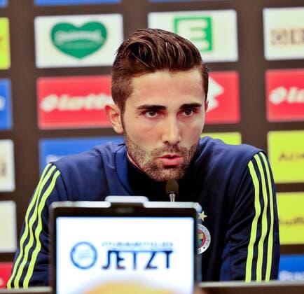 SOCCER - UEFA EL quali, Sturm vs Fenerbahce, preview GRAZ,AUSTRIA,26.JUL.17 - SOCCER - UEFA Europa League qualification, SK Sturm Graz vs Fenerbahce Istanbul, preview, press conference PK Pressekonferenz Fenerbahce. Image shows Hasan Ali Kaldirim (Fenerbahce). GEPAxpictures xHansxOberlaender