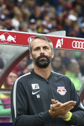 SOCCER - UEFA CL quali, RBS vs Rijeka SALZBURG,AUSTRIA,26.JUL.17 - SOCCER - UEFA Champions League qualification, Red Bull Salzburg vs HNK Rijeka. Image shows head coach Marco Rose (RBS). GEPAxpictures xFelixxRoittner