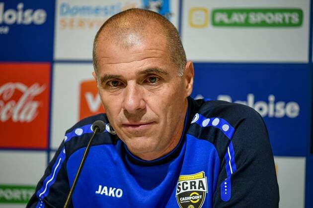 SOCCER - UEFA EL quali, Gent vs Altach, preview GENT,BELGIUM,26.JUL.17 - SOCCER - UEFA Europa League qualification, KAA Gent vs SCR Altach, preview, press conference PK Pressekonferenz Altach. Image shows head coach Klaus Schmidt (Altach). GEPAxpictures xOliverxLerch