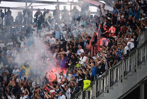 UEFA Champions League, third qualifying round, 1st leg, FC Red Bull Salzburg - HNK Rijeka 26.07.2017., Red Bull Arena, Salzburg, Austria - UEFA Champions League, third qualifying round, 1st leg, FC Red Bull Salzburg - HNK Rijeka. Supporters of Rijeka, Armada. MarkoxPrpic PIXSELL