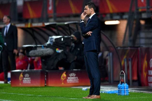 SOCCER - UEFA EURO EM Europameisterschaft Fussball 2017, ISL vs AUT ROTTERDAM,NETHERLANDS,26.JUL.17 - WOMEN SOCCER - UEFA Women s European Championship EM Europameisterschaft 2017, Group C, Iceland vs Austria. Image shows head coach Freyr Alexandersson (ISL). GEPAxpictures xFlorianxErtl