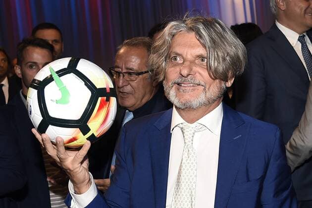 Db Milano 26 07 2017 - presentazione calendari serie A 2017-2018 foto Daniele Buffa Image nella foto: Massimo Ferrero 