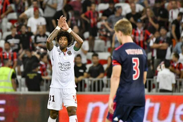 Dante (OGC Nice) FOOTBALL : OGC Nice vs Ajax - Tour preliminaire de ligue des champions - Nice - 26 07 2017 NorbertScanella Panoramic 