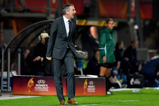 SOCCER - UEFA EURO EM Europameisterschaft Fussball 2017, ISL vs AUT ROTTERDAM,NETHERLANDS,26.JUL.17 - WOMEN SOCCER - UEFA Women s European Championship EM Europameisterschaft 2017, Group C, Iceland vs Austria. Image shows head coach Dominik Thalhammer (AUT). GEPAxpictures xFlorianxErtl