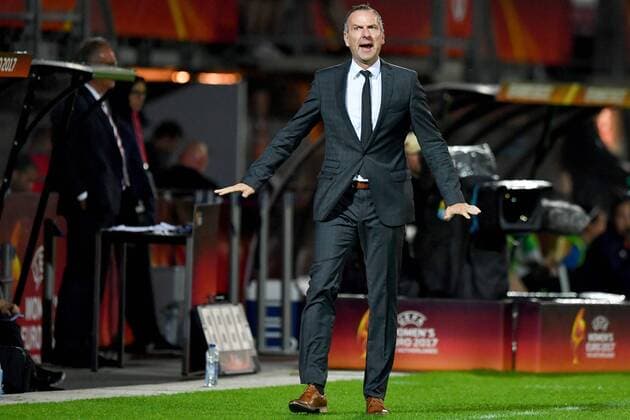 SOCCER - UEFA EURO EM Europameisterschaft Fussball 2017, ISL vs AUT ROTTERDAM,NETHERLANDS,26.JUL.17 - WOMEN SOCCER - UEFA Women s European Championship EM Europameisterschaft 2017, Group C, Iceland vs Austria. Image shows head coach Dominik Thalhammer (AUT). GEPAxpictures xFlorianxErtl