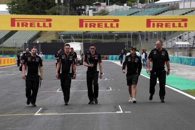Hungarian Grand Prix, Hungaroring 27 - 30 July 2017 27.07.2017 - Sergio Perez (MEX) Sahara Force India F1 VJM010 