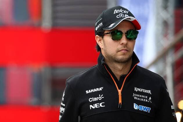 Hungarian Grand Prix, Hungaroring 27 - 30 July 2017 27.07.2017 - Sergio Perez (MEX) Sahara Force India F1 VJM010 