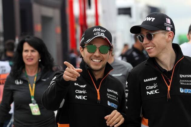 Hungarian Grand Prix, Hungaroring 27 - 30 July 2017 27.07.2017 - Sergio Perez (MEX) Sahara Force India F1 VJM010 
