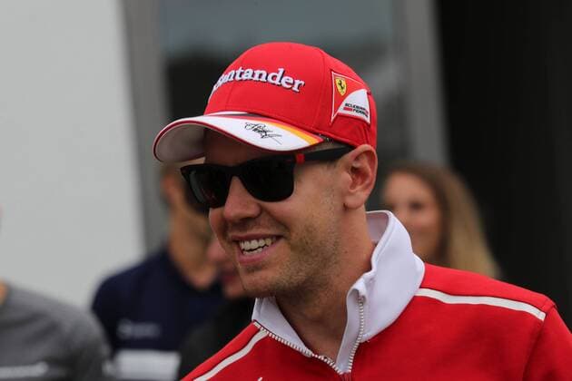 Hungarian Grand Prix, Hungaroring 27 - 30 July 2017 27.07.2017 - Sebastian Vettel (GER) Scuderia Ferrari SF70H 