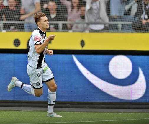 SOCCER - EL quali, Sturm vs Fenerbahce GRAZ,AUSTRIA,27.JUL.17 - SOCCER - UEFA Europa League qualification, SK Sturm Graz vs Fenerbahce Istanbul. Image shows the rejoicing of Stefan Hierlaender (Sturm). GEPAxpictures xHansxOberlaender