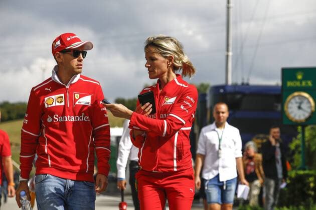 Motorsports: FIA Formula One World Championship WM Weltmeisterschaft 2017, Grand Prix of Hungary, 5 Sebastian Vettel (GER, Scuderia Ferrari), Britta Roeske Budapest Hungary xHOCHxZWEIx