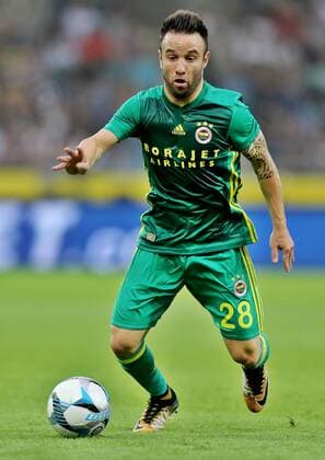 SOCCER - EL quali, Sturm vs Fenerbahce GRAZ,AUSTRIA,27.JUL.17 - SOCCER - UEFA Europa League qualification, SK Sturm Graz vs Fenerbahce Istanbul. Image shows Mathieu Valbuena (Fenerbahce). GEPAxpictures xM.xOberlaender