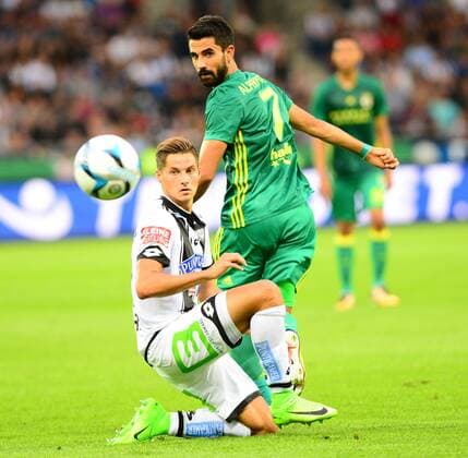 Alper Potuk of Fenerbahce and of Sturm Graz during the UEFA Europa League match between Sturm Graz and Fenerbahce at Merkur Arena (UPC) in Graz , Austria, on 27 July 2017. 
