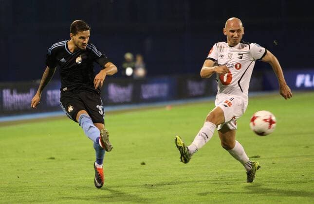 Zagreb, 27 07 2017 - Stadion Maksimir, Third qualifying round , 1st leg. GNK Dinamo (black) - Odds BK (white) _
