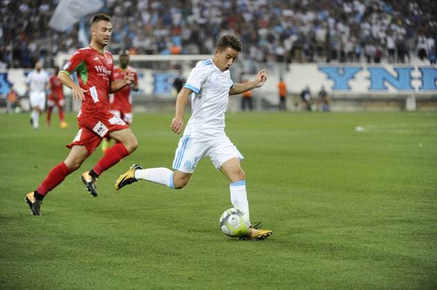 Lopez (OM) FOOTBALL : Marseille vs Oostende- Europa League - 27 07 2017 FranckPennant Panoramic 