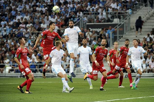 Rami (OM) FOOTBALL : Marseille vs Oostende- Europa League - 27 07 2017 FranckPennant Panoramic 