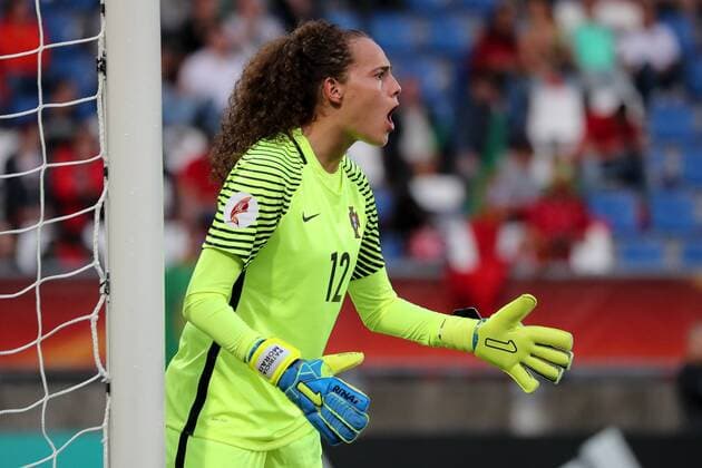 Patricia Morais (Torwart, Portugal, 12), Einzelbild, Aktion, Action, Fussball, UEFA Women s EURO 2017, Portugal - England, xozx