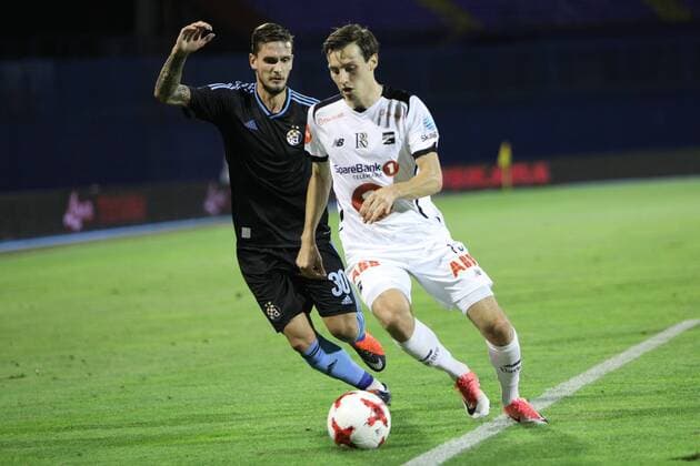 Zagreb, 27 07 2017 - Stadion Maksimir, Third qualifying round , 1st leg. GNK Dinamo (black) - Odds BK (white) _