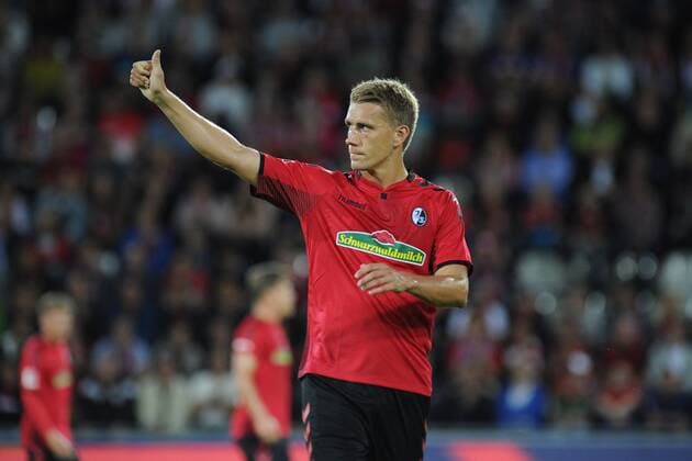 Bilder des Tages - SPORT Nils Petersen (SC Freiburg) beim Spiel SC Freiburg vs NK Domzale, am 27.07.20177. Freiburg Copyright: xLaegler xEibner-Pressefotox EP_SLR