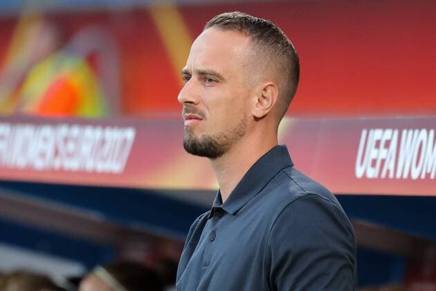 Mark Sampson (Trainer, Cheftrainer, England),Porträt, Portrait, Fussball, UEFA Women s EURO 2017, Portugal - England, xozx
