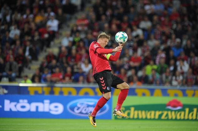 Mike Frantz (SC Freiburg) beim Spiel SC Freiburg vs NK Domzale, am 27.07.2017. Freiburg Copyright: xLaegler xEibner-Pressefotox EP_SLR