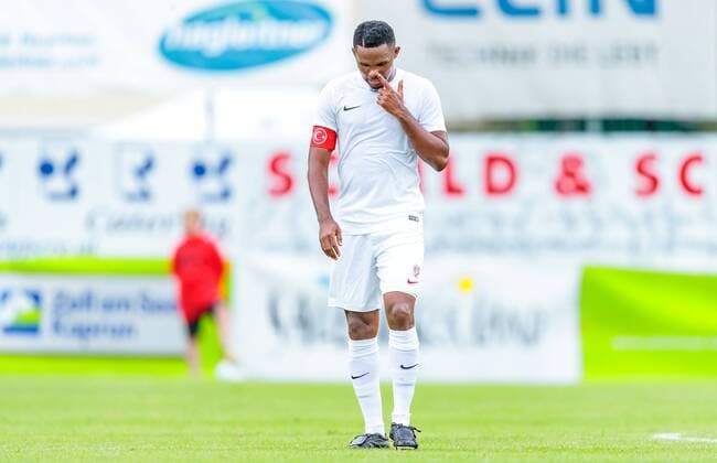 27.07.2017, Alois Latini Stadion, Zell am See, AUT, Testspiel, Bayer 04 Leverkusen vs Antalyaspor, im Bild Samuel Eto o (Antalyaspor) during the Friendly Football Match between Bayer 04 Leverkusen and Antalyaspor at the Alois Latini Stadion, Zell am See, Austria on 2017 07 27. Zell am See  EP_fei  