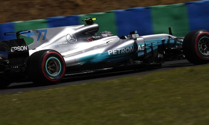 Motorsports: FIA Formula One World Championship WM Weltmeisterschaft 2017, Grand Prix of Hungary, 77 Valtteri Bottas (FIN, Mercedes AMG Petronas F1 Team), Budapest Hungary xHOCHxZWEIx