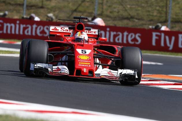 Motorsports: FIA Formula One World Championship WM Weltmeisterschaft 2017, Grand Prix of Hungary, 5 Sebastian Vettel (GER, Scuderia Ferrari), Budapest Hungary xHOCHxZWEIx