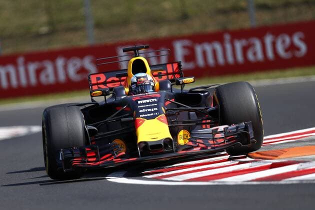 Motorsports: FIA Formula One World Championship WM Weltmeisterschaft 2017, Grand Prix of Hungary, 3 Daniel Ricciardo (AUS, Red Bull Racing), Budapest Hungary xHOCHxZWEIx