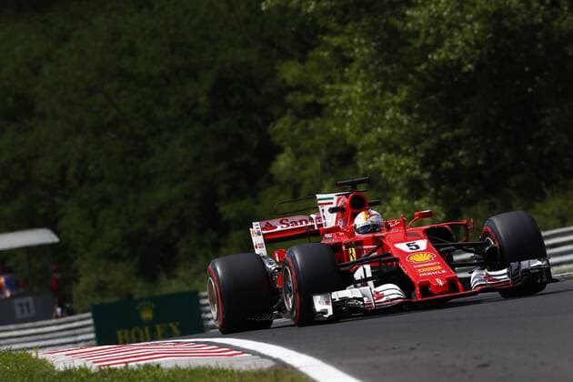 Motorsports: FIA Formula One World Championship WM Weltmeisterschaft 2017, Grand Prix of Hungary, 5 Sebastian Vettel (GER, Scuderia Ferrari), Budapest Hungary xHOCHxZWEIx