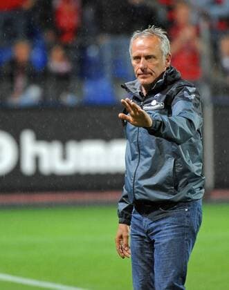 SC Freiburg vs NK Dom?ale Domzale Freiburg, Schwarzwald Stadion, 27.7.2017 Fußball, UEFA; Europa-League-Qualifikation; Saison 2017-2018 Trainer Coach: Christian STREICH, SC Freiburg Foto- und alle