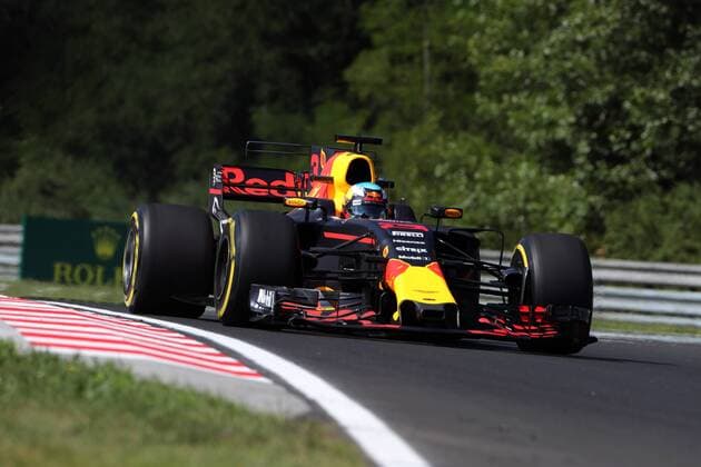 Hungarian Grand Prix, Hungaroring 27 - 30 July 2017 28.07.2017 - Free Practice 1, Daniel Ricciardo (AUS) Red Bull Racing RB13 