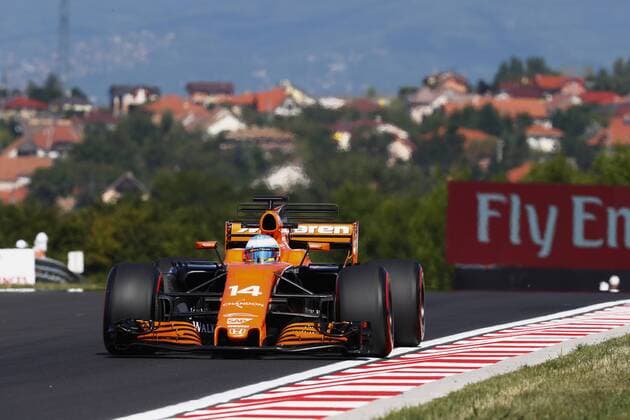 Motorsports: FIA Formula One World Championship WM Weltmeisterschaft 2017, Grand Prix of Hungary, 14 Fernando Alonso (ESP, McLaren Honda), Budapest Hungary xHOCHxZWEIx