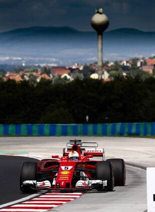 Motorsports: FIA Formula One World Championship WM Weltmeisterschaft 2017, Grand Prix of Hungary, 5 Sebastian Vettel (GER, Scuderia Ferrari), Budapest Hungary xHOCHxZWEIx