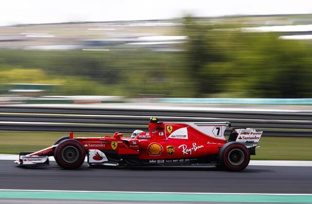 Motorsports: FIA Formula One World Championship WM Weltmeisterschaft 2017, Grand Prix of Hungary, 7 Kimi Raikkonen (FIN, Scuderia Ferrari), Budapest Hungary xHOCHxZWEIx